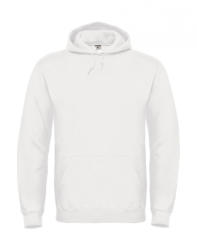 B&C Collection Férfi kapucnis hosszú ujjú pulóver B and C ID. 003 Cotton Rich Hooded Sweatshirt XL, Fehér