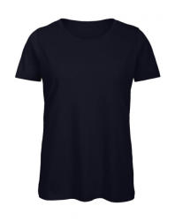 B and C Női rövid ujjú organikus póló B and C Organic Inspire T /women T-Shirt L, Sötétkék (navy)