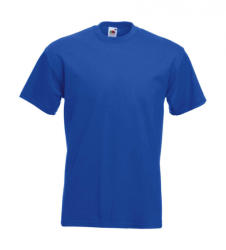 Fruit of the Loom Uniszex rövid ujjú póló Fruit of the Loom Super Premium Tee 3XL, Királykék
