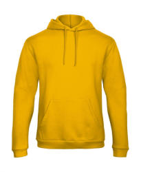 B&C Collection Férfi kapucnis hosszú ujjú pulóver B and C ID. 203 50/50 Hooded Sweatshirt Unisex M, Aranysárga