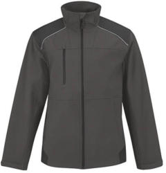 B&C Collection Férfi Kabát Hosszú ujjú B & C Shield Softshell PRO -3XL, Sötétszürke