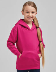 SG Lighting Gyerek kapucnis hosszú ujjú pulóver SG Kids' Hooded Sweatshirt 104 (3-4/S), Sötétzöld