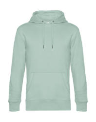 B&C Collection Uniszex kapucnis hosszú ujjú pulóver B and C KING Hooded L, Víz Green