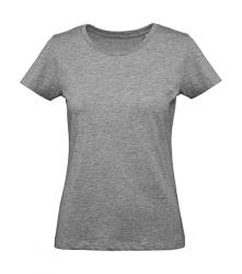 B and C Női rövid ujjú organikus póló B and C Organic Inspire Plus T /women T-shirt XL, Heather szürke