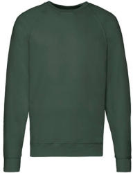 Fruit of the Loom Férfi pulóver hosszú ujjú Fruit of the Loom Lightweight Raglan Sweat - S, Fehér