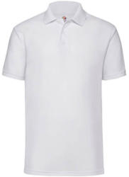 Fruit of the Loom Férfi Galléros póló Rövid ujjú Fruit of the Loom Polo Blended Fabric - 2XL, Fehér