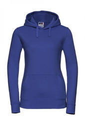 Russell Női kapucnis hosszú ujjú pulóver Russell Europe Ladies' Authentic Hooded Sweat S, Világos királykék