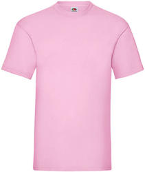 Fruit of the Loom Férfi póló Rövid ujjú Fruit of the Loom Valueweight Tee - S, Világos rózsaszín (pink)