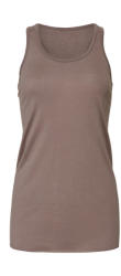 Bella Canvas Női ujjatlan póló Bella Canvas Flowy Racerback Tank Top M, Pebble Barna