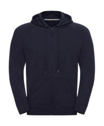 Russell Férfi kapucnis hosszú ujjú pulóver Russell Europe Men's HD Zipped Hood Sweat XS, Sötétkék (navy)