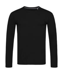 Stedman Férfi hosszú ujjú felső Stedman Clive Long Sleeve S, Opál fekete