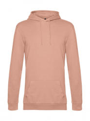 B&C Collection Férfi kapucnis hosszú ujjú pulóver B and C #Hoodie French Terry M, Nude