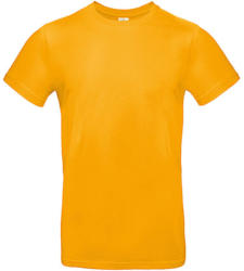 B and C Férfi rövid ujjú póló B&C #E190 T-Shirt -2XL, Sárgabarack