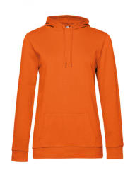 B&C Collection Női kapucnis hosszú ujjú pulóver B and C #Hoodie /women French Terry 2XL, Narancssárga