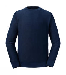 Russell Női hosszú ujjú organikus pulóver Russell Europe Pure Organic Reversible Sweat 3XL, Sötétkék (navy)