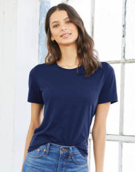 Bella Canvas Női rövid ujjú póló Bella Canvas Women's Relaxed Jersey Short Sleeve Tee S, Sötét szürke