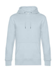 B&C Collection Uniszex kapucnis hosszú ujjú pulóver B and C KING Hooded 3XL, Pure Ég kék