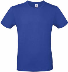 B and C Férfi rövid ujjú póló B&C #E150 T-Shirt -S, Kobalt