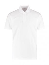 Kustom Kit Férfi rövid ujjú galléros póló Kustom Kit Men's Regular Fit Workforce Polo XL, Fehér