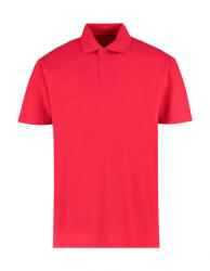 Kustom Kit Férfi rövid ujjú galléros póló Kustom Kit Men's Regular Fit Workforce Polo 4XL, Piros