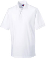 Russell Europe Férfi galléros munkaruha Russel Hard Wearing Polo Shirt 5-6XL - 6XL, Fehér