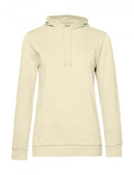 B&C Collection Női kapucnis hosszú ujjú pulóver B and C #Hoodie /women French Terry M, Halványsárga