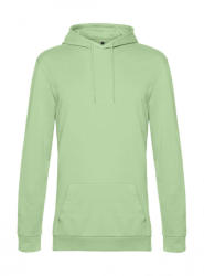 B&C Collection Férfi kapucnis hosszú ujjú pulóver B and C #Hoodie French Terry 2XL, Világos Jade
