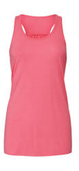 Bella Canvas Női ujjatlan póló Bella Canvas Flowy Racerback Tank Top M, Neon Rózsaszín