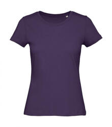 B and C Női rövid ujjú organikus póló B and C Organic Inspire T /women T-Shirt S, Városi lila