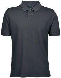 Tee Jays Férfi galléros póló rövid ujjú Tee Jays Heavy Polo Piqué - XL, Sötétszürke
