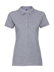 Russell Europe Női rövid ujjú galléros póló Russell Europe Ladies' Fitted Stretch Polo XL, Világos Oxford