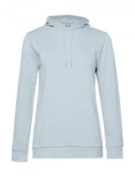 B&C Collection Női kapucnis hosszú ujjú pulóver B and C #Hoodie /women French Terry M, Pure Ég kék