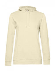 B&C Collection Női kapucnis hosszú ujjú pulóver B and C #Hoodie /women French Terry XS, Halványsárga
