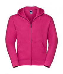 Russell Férfi kapucnis hosszú ujjú pulóver Russell Europe Men's Authentic Zipped Hood 3XL, Fuchsia