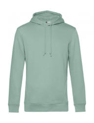B&C Collection Férfi kapucnis hosszú ujjú organikus pulóver B and C Organic Hooded XS, Sage