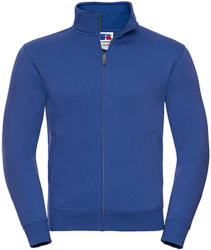 Russell Férfi pulóver hosszú ujjú Russell Europe Men's Authentic Sweat Jacket - XS, Világos királykék