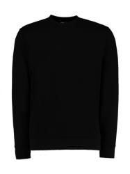 Kustom Kit Férfi hosszú ujjú pulóver Kustom Kit Regular Fit Sweatshirt Superwash 60º S, Fekete