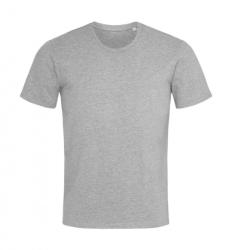 Stedman Férfi rövid ujjú póló Stedman Clive Relaxed Crew Neck S, Heather szürke