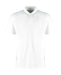 Kustom Kit Férfi rövid ujjú galléros póló Kustom Kit Regular Fit Cooltex Plus Micro Mesh Polo 2XL, Fehér