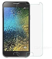  Samsung Galaxy E5 kijelzővédő edzett üvegfólia (tempered glass) 9H keménységű (nem teljes kijelzős 2D sík üvegfólia), átlátszó