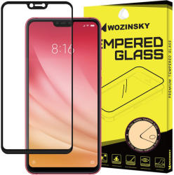 Wozinsky Xiaomi Mi 8 lite Glass Screen 5D Full Glue teljes kijelzős edzett üvegfólia (tempered glass), 9H keménységű, tokbarát, fekete