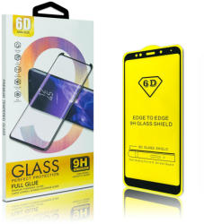 Glass Xiaomi Redmi 7A 6D Full Glue teljes kijelzős edzett üvegfólia (tempered glass) 9H keménységű, tokbarát, fekete