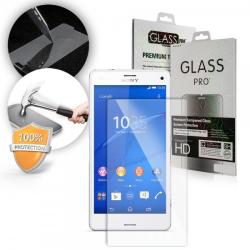 Sony Z3 mini LCD Glass Screen kijelzővédő edzett üvegfólia (tempered glass) 9H keménységű (nem teljes kijelzős 2D sík üvegfólia), átlátszó