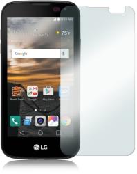 Log-on LG K3 (K100) Glass Gold kijelzővédő edzett üvegfólia (tempered glass) 9H keménységű (nem teljes kijelzős 2D sík üvegfólia), átlátszó
