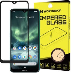 Wozinsky Nokia 7.2/6.2 5D Full Glue teljes kijelzős edzett üvegfólia, tokbarát, fekete