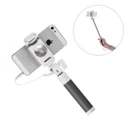 Proda mini vezetékes Selfie Stick, szelfi bot, fekete