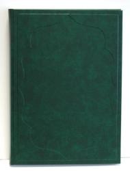  Vendégkönyv A/4 160 lapos sima zöld - tonerpiac
