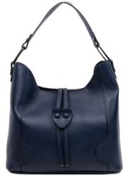 Manier Geanta piele bleumarin GF2827