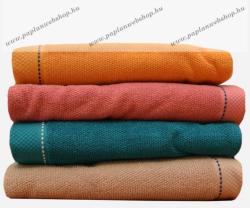 Billerbeck 70x180 cm Billerbeck rizskötésű törölköző, Sárga