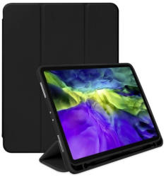 Mercury Flip Case iPad Pro 12.9" (2020) oldalra nyíló tok, fekete